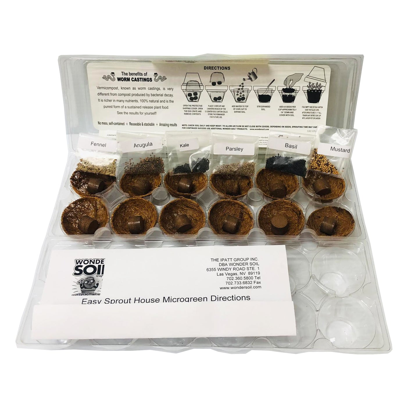 Reusable Sprout House - Microgreens Indoor Seed Starter