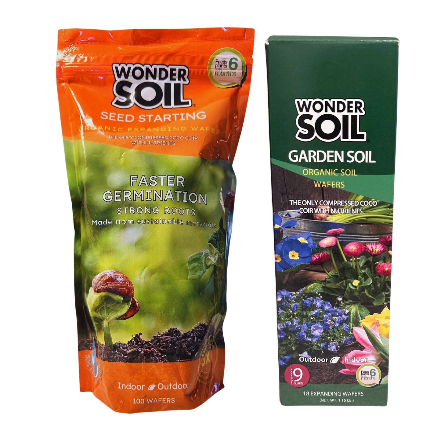 Seed Starter and Garden Soil Combo