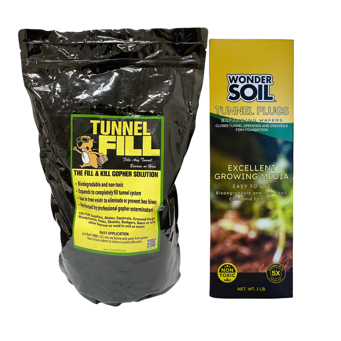 Tunnel Plug and Tunnel Fill Bag Combo