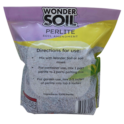 Wonder Soil® Perlite – Premium Soil Amendment
