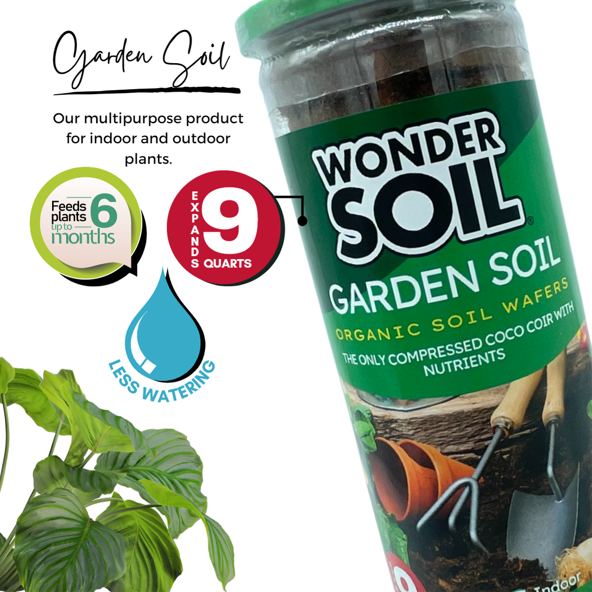 Garden Soil Premium Planting Mix Wafers