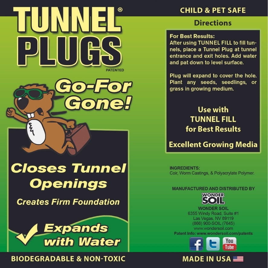 Tunnel Fill and Tunnel Plug Combo
