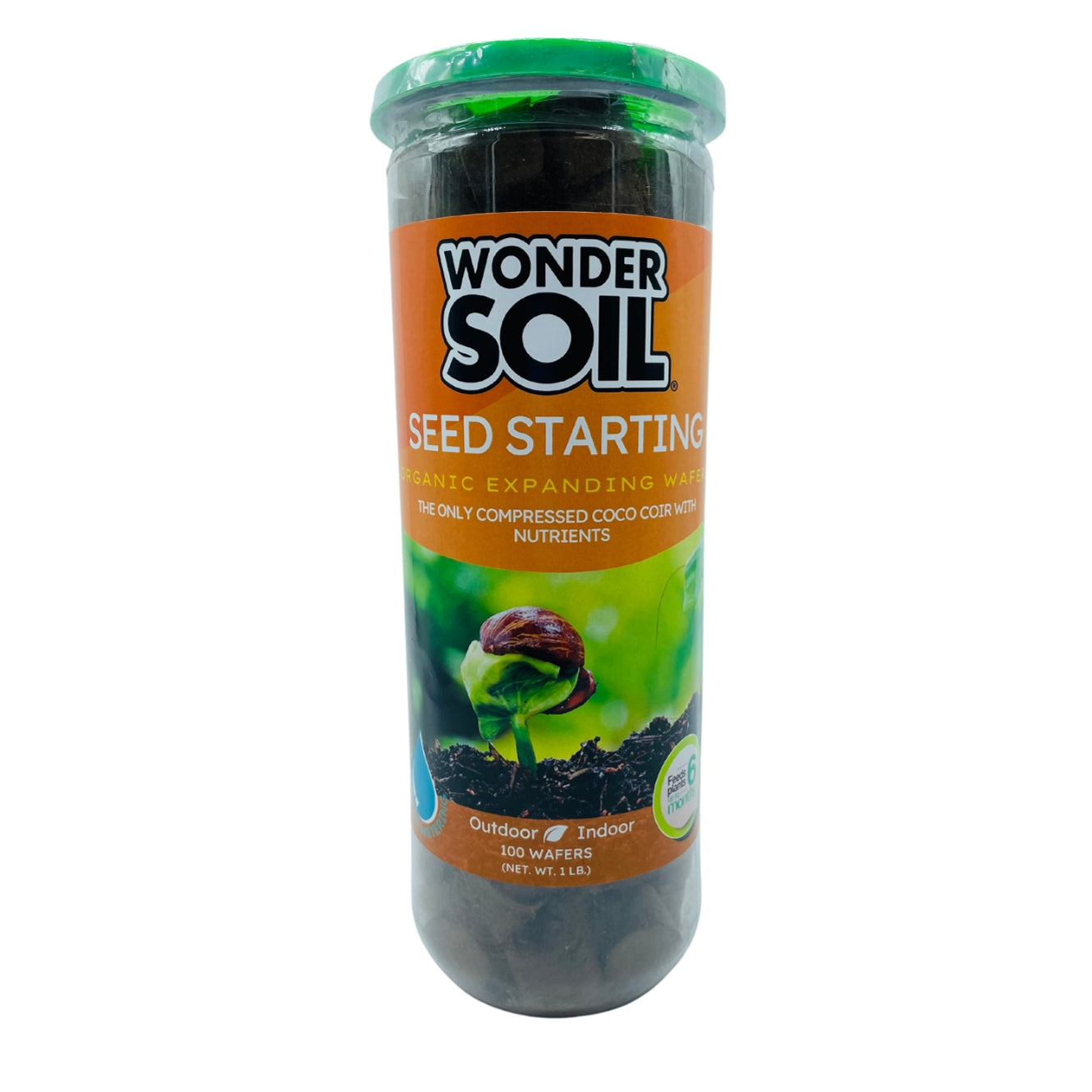 Wonder Soil Expand & Plant Organic Coir Cube